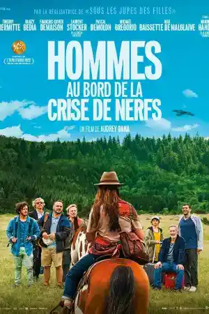 Hommes Au Bord De La Crise De Nerfs постер
