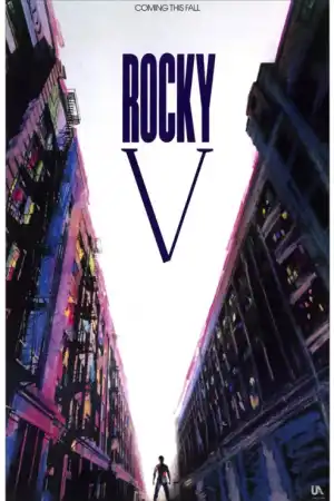 Rocky V постер