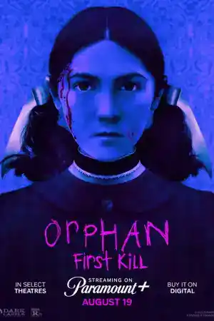Orphan: First Kill постер