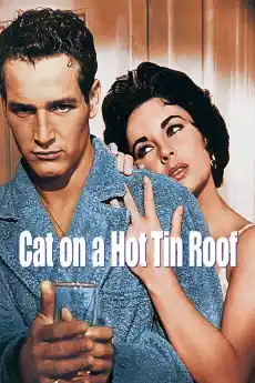 Котка на горещ ламаринен покрив - Драматични филми онлайн - 1958