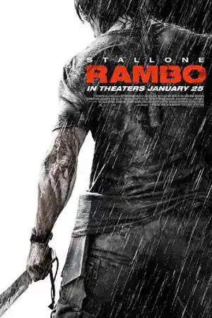 Rambo 4 постер