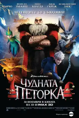 Rise Of The Guardians постер